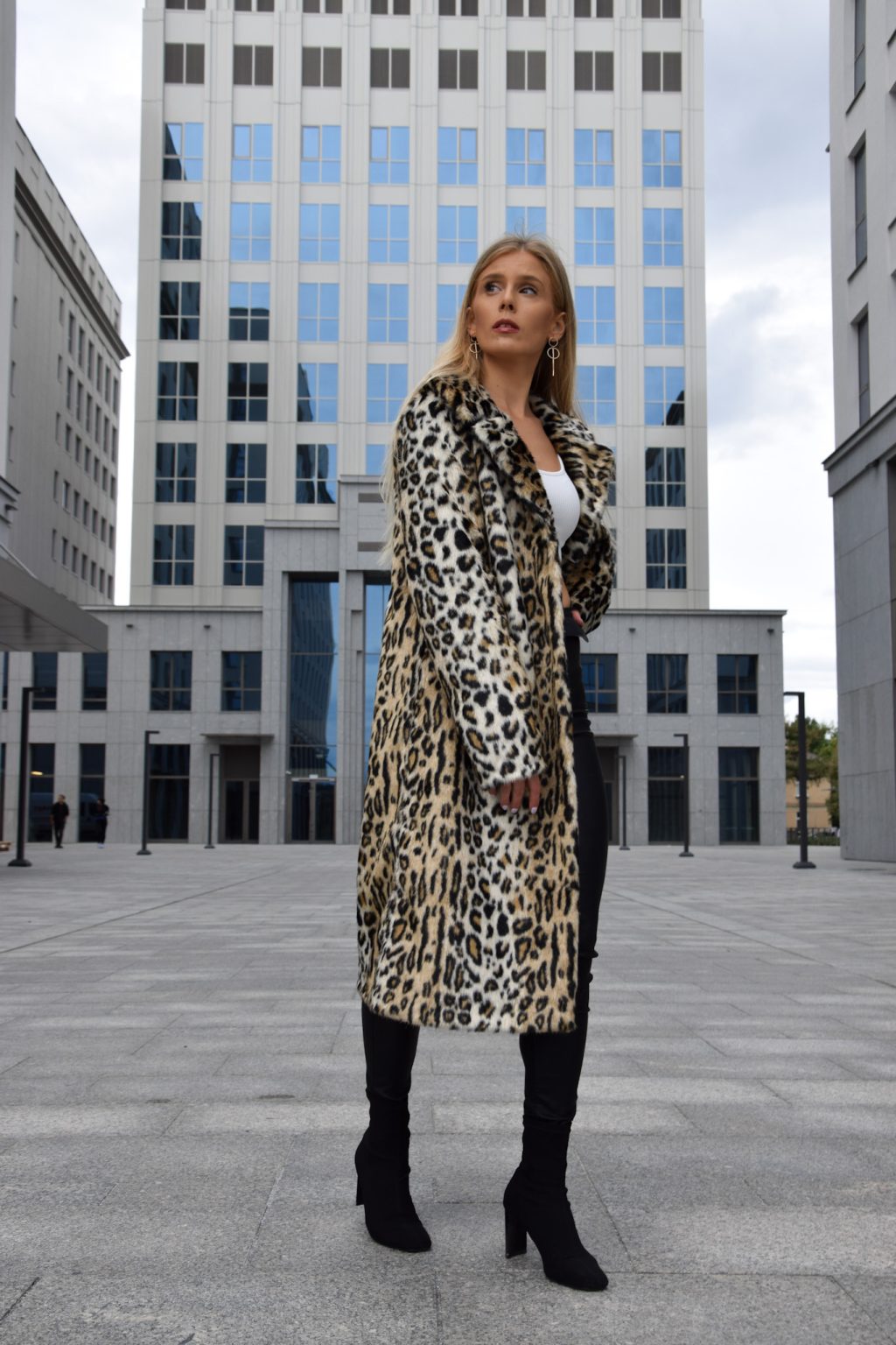 Płaszcz Milano Leopard